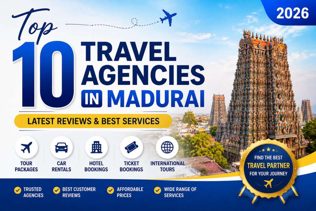 Top 10 travel agency in madurai